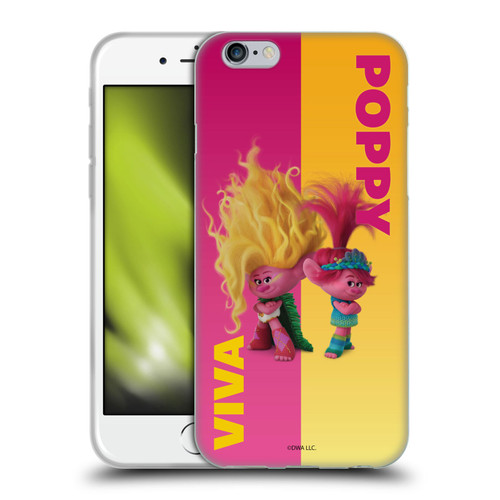 Trolls 3: Band Together Art Half Soft Gel Case for Apple iPhone 6 / iPhone 6s