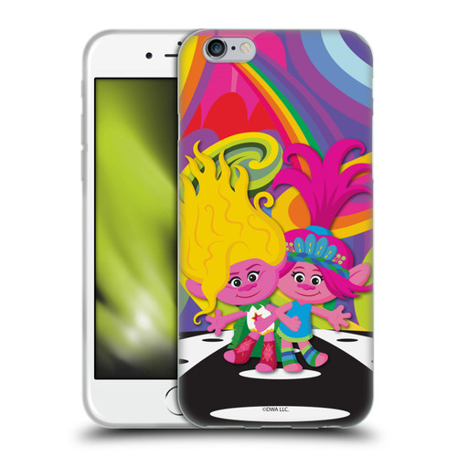 Trolls 3: Band Together Art Poppy And Viva Soft Gel Case for Apple iPhone 6 / iPhone 6s