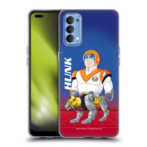 Voltron Character Art Hunk Soft Gel Case for OPPO Reno 4 5G