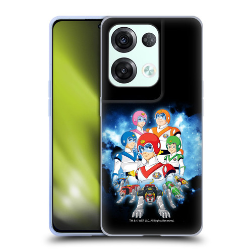 Voltron Character Art Group Soft Gel Case for OPPO Reno8 Pro