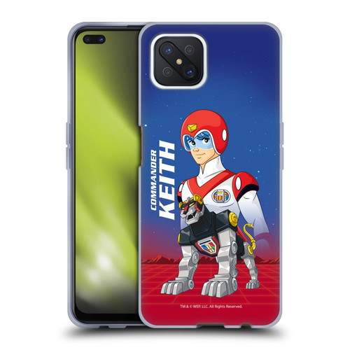 Voltron Character Art Commander Keith Soft Gel Case for OPPO Reno4 Z 5G