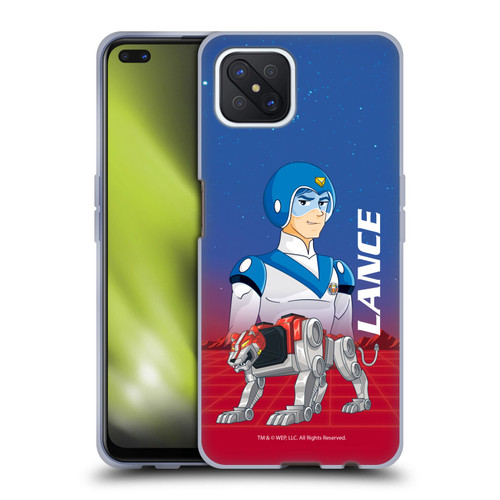 Voltron Character Art Lance Soft Gel Case for OPPO Reno4 Z 5G