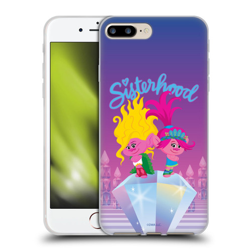 Trolls 3: Band Together Art Sisterhood Soft Gel Case for Apple iPhone 7 Plus / iPhone 8 Plus