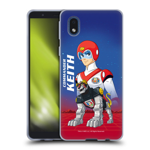 Voltron Character Art Commander Keith Soft Gel Case for Samsung Galaxy A01 Core (2020)