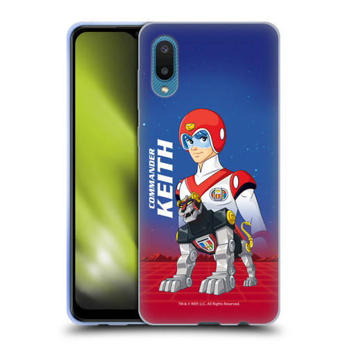 Voltron Character Art Commander Keith Soft Gel Case for Samsung Galaxy A02/M02 (2021)