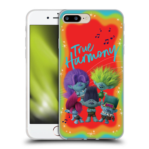 Trolls 3: Band Together Art True Harmony Soft Gel Case for Apple iPhone 7 Plus / iPhone 8 Plus