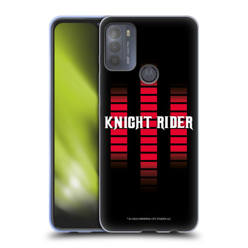 Knight Rider Core Graphics Control Panel Logo Soft Gel Case for Motorola Moto G50