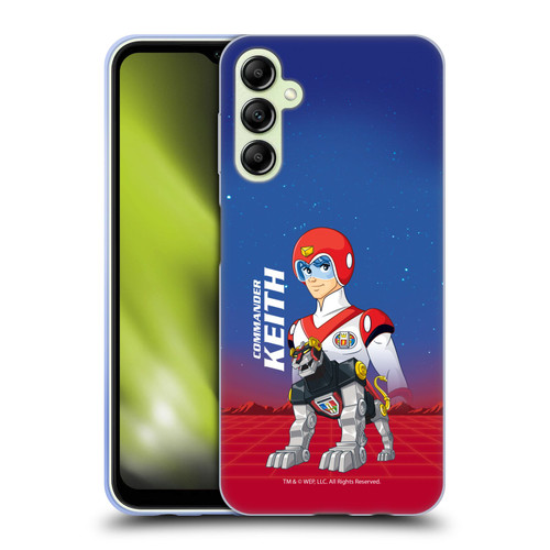Voltron Character Art Commander Keith Soft Gel Case for Samsung Galaxy A14 5G