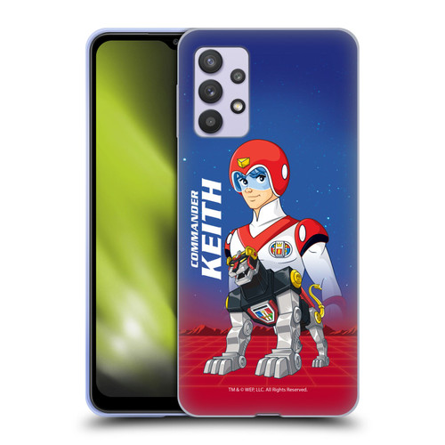 Voltron Character Art Commander Keith Soft Gel Case for Samsung Galaxy A32 5G / M32 5G (2021)