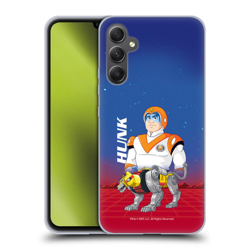 Voltron Character Art Hunk Soft Gel Case for Samsung Galaxy A34 5G