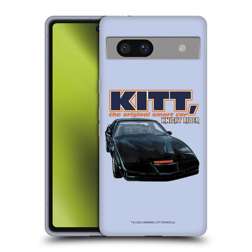 Knight Rider Core Graphics Kitt Smart Car Soft Gel Case for Google Pixel 7a