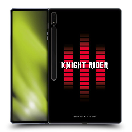 Knight Rider Core Graphics Control Panel Logo Soft Gel Case for Samsung Galaxy Tab S8 Ultra