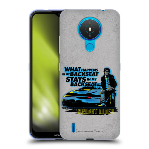 Knight Rider Core Graphics Michael Back Seat Soft Gel Case for Nokia 1.4