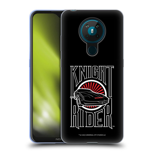 Knight Rider Core Graphics Logo Soft Gel Case for Nokia 5.3