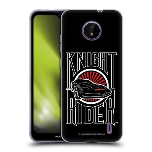 Knight Rider Core Graphics Logo Soft Gel Case for Nokia C10 / C20