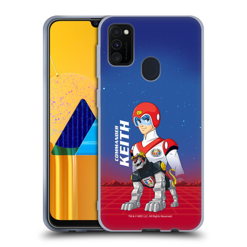 Voltron Character Art Commander Keith Soft Gel Case for Samsung Galaxy M30s (2019)/M21 (2020)