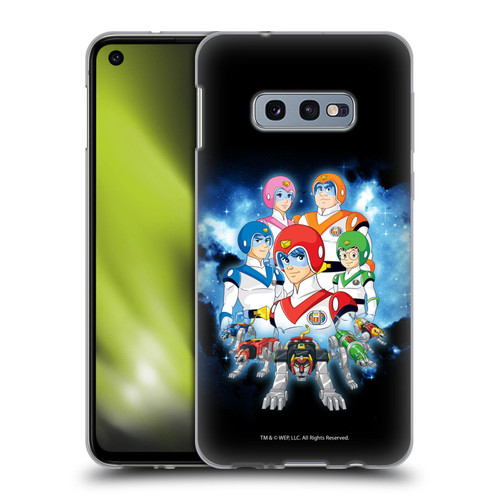 Voltron Character Art Group Soft Gel Case for Samsung Galaxy S10e