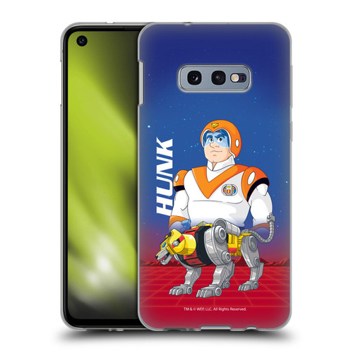 Voltron Character Art Hunk Soft Gel Case for Samsung Galaxy S10e