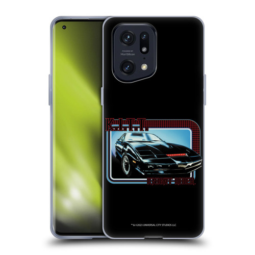 Knight Rider Core Graphics Kitt Car Soft Gel Case for OPPO Find X5 Pro