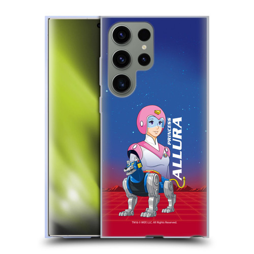 Voltron Character Art Princess Allura Soft Gel Case for Samsung Galaxy S23 Ultra 5G