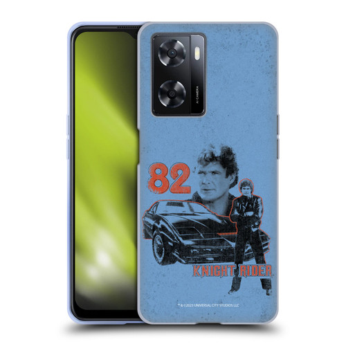 Knight Rider Core Graphics 82 Kitt Car Soft Gel Case for OPPO A57s