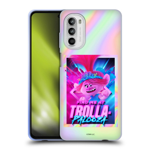 Trolls 3: Band Together Art Trolla-Palooza Soft Gel Case for Motorola Moto G52