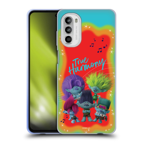 Trolls 3: Band Together Art True Harmony Soft Gel Case for Motorola Moto G52