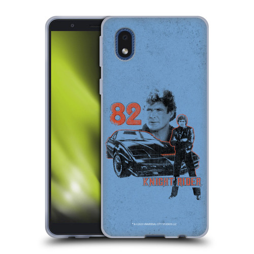 Knight Rider Core Graphics 82 Kitt Car Soft Gel Case for Samsung Galaxy A01 Core (2020)