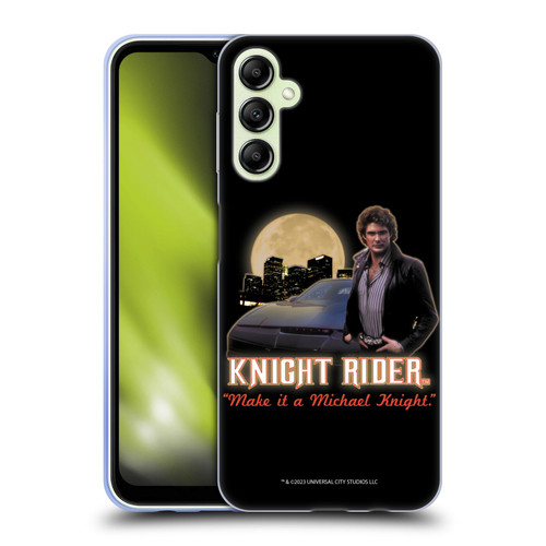 Knight Rider Core Graphics Poster Soft Gel Case for Samsung Galaxy A14 5G
