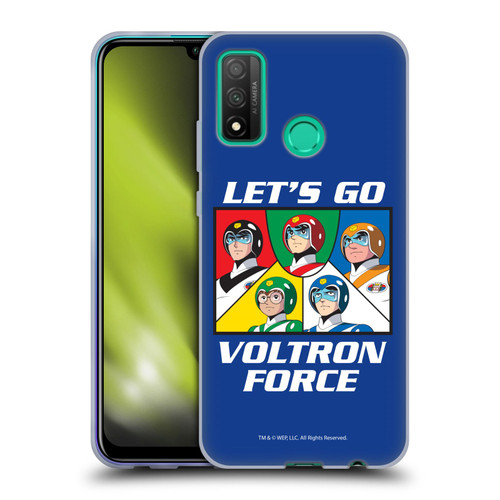 Voltron Graphics Go Voltron Force Soft Gel Case for Huawei P Smart (2020)