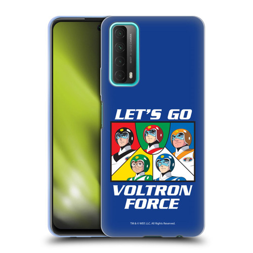 Voltron Graphics Go Voltron Force Soft Gel Case for Huawei P Smart (2021)