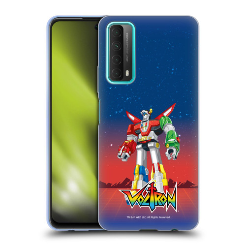 Voltron Graphics Robot Soft Gel Case for Huawei P Smart (2021)