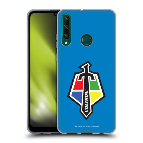 Voltron Graphics Badge Logo Soft Gel Case for Huawei Y6p