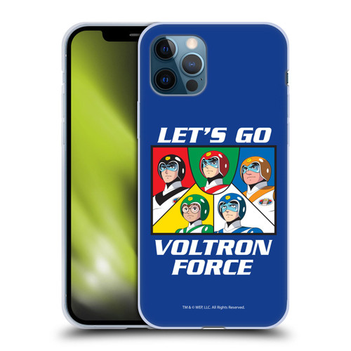 Voltron Graphics Go Voltron Force Soft Gel Case for Apple iPhone 12 / iPhone 12 Pro