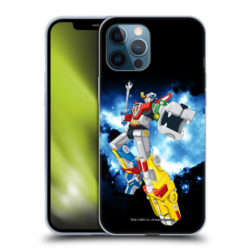 Voltron Graphics Galaxy Nebula Robot Soft Gel Case for Apple iPhone 12 Pro Max