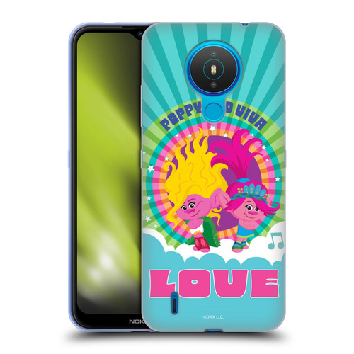 Trolls 3: Band Together Art Love Soft Gel Case for Nokia 1.4
