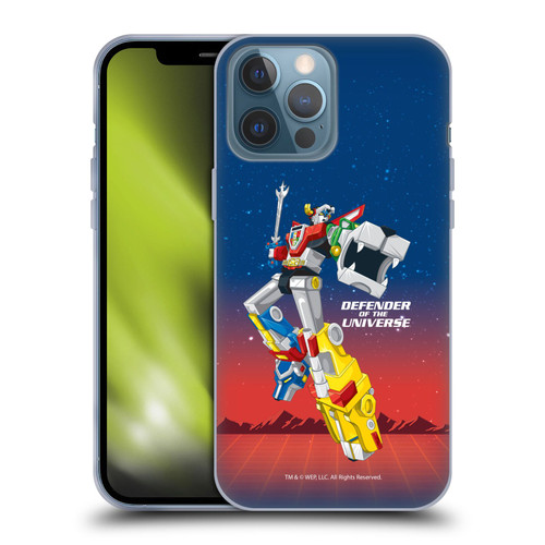 Voltron Graphics Defender Of Universe Gradient Soft Gel Case for Apple iPhone 13 Pro Max