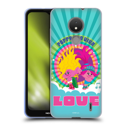 Trolls 3: Band Together Art Love Soft Gel Case for Nokia C21