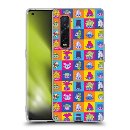Trolls 3: Band Together Art Characters Soft Gel Case for OPPO Find X2 Pro 5G