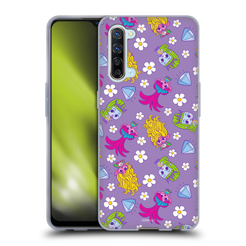 Trolls 3: Band Together Art Diamond Pattern Soft Gel Case for OPPO Find X2 Lite 5G