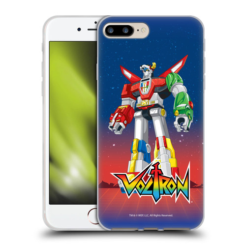 Voltron Graphics Robot Soft Gel Case for Apple iPhone 7 Plus / iPhone 8 Plus