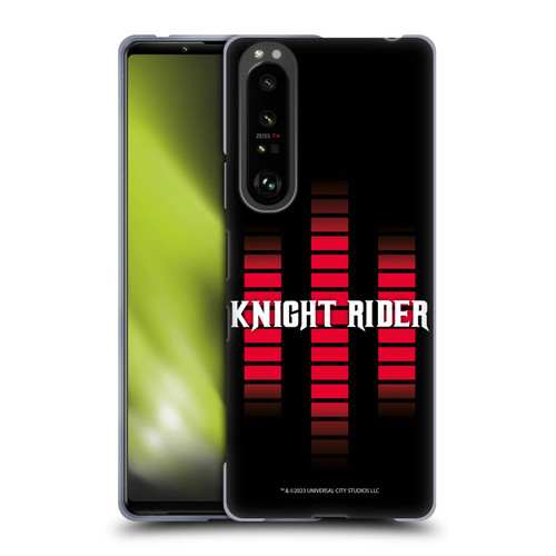 Knight Rider Core Graphics Control Panel Logo Soft Gel Case for Sony Xperia 1 III