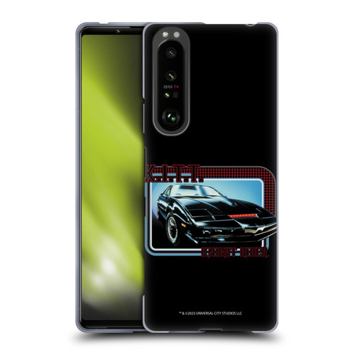 Knight Rider Core Graphics Kitt Car Soft Gel Case for Sony Xperia 1 III