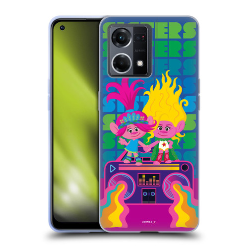 Trolls 3: Band Together Art Sisters Soft Gel Case for OPPO Reno8 4G