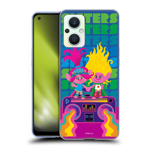 Trolls 3: Band Together Art Sisters Soft Gel Case for OPPO Reno8 Lite