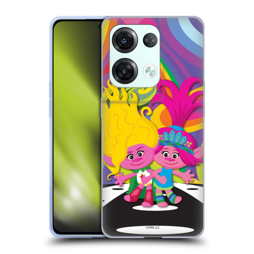 Trolls 3: Band Together Art Poppy And Viva Soft Gel Case for OPPO Reno8 Pro