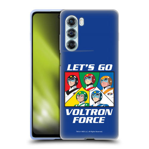 Voltron Graphics Go Voltron Force Soft Gel Case for Motorola Edge S30 / Moto G200 5G