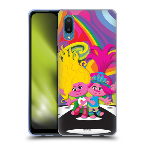 Trolls 3: Band Together Art Poppy And Viva Soft Gel Case for Samsung Galaxy A02/M02 (2021)