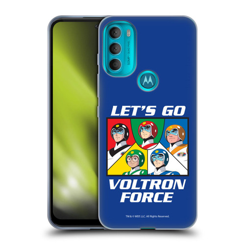 Voltron Graphics Go Voltron Force Soft Gel Case for Motorola Moto G71 5G