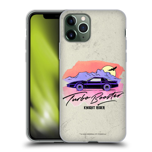 Knight Rider Graphics Turbo Booster Soft Gel Case for Apple iPhone 11 Pro
